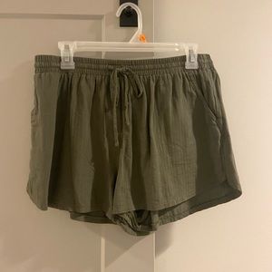 2 pairs of flowy shorts